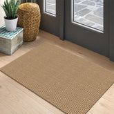 EARTHALL front view showing orange tan brown pattern and compact size