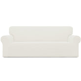Easy-Going cream front view showing full sofa coverage and refreshed look
