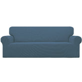 Easy-Going front view bluestone cover fits sofa and refreshes appearance