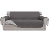 Easy-Going front view on three-cushion sofa showing full coverage and neat fit