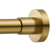 eboatop front packaging showing gold tension rod and included ends, highlights easy install