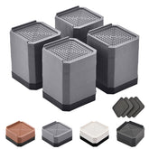 EclatBain front-packaging showing four gray risers for easy storage