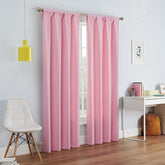 Eclipse Kendall front panel Bouquet pattern showing full curtain and elegant blackout benefit
