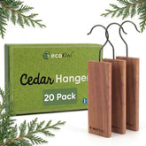 ecoKiwi cedar blocks front packaging showing 20-block set and eco branding