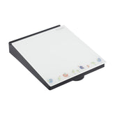 ECR4Kids front view showing slim glass memo station and clean desk benefit