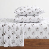 Eddie Bauer front packaging showing Dog Friends White pattern and included pieces
