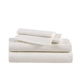 Eddie Bauer front view of queen sheet set showing pattern and warm comfort