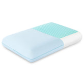 EGOHOME front view showing full pillow and reversible design benefits