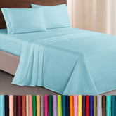 Elegant Comfort front view of California King set showing neat packaging and premium appeal