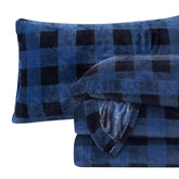 Elegant Comfort front packaging in buffalo blue shows set and benefits