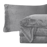 Elegant Comfort front packaging showing queen gray set and neat presentation for gifting