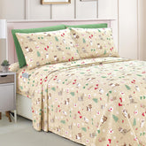 Elegant Comfort front packaging showing set contents and benefit of complete bedding