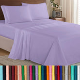 Elegant Comfort front packaging in lavender shows color and included pieces