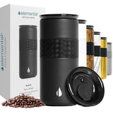 Elemental Artisan front view showing sleek tumbler and color finish, durable design benefit