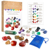 Elementao front packaging of advent calendar showing 24 doors and festive design for gifting