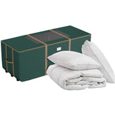 Elf Stor front view closed green bag shows protective storage and easy transport