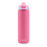 Ello Pop & Fill front view showing Cherry Breeze finish and ergonomic shape for easy carry