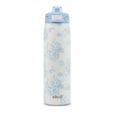 Ello front view in Porcelain Rose showing sleek insulated body and carry loop