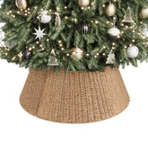 ELYKEN front view of 28-inch tree collar showing neat base concealment