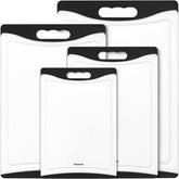 Empune cutting boards front view showing full set and organized storage benefit