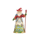 Enesco Jim Shore Dutch Santa front view showing charming design and collectible appeal