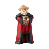 Enesco Jim Shore Filipino Santa front view showing colorful design and festive appeal