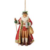 Enesco Jim Shore German Santa front view showing festive detail and collectible appeal