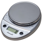 Escali Primo front view chrome showing compact design and accurate weighing