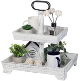 Eufrozy front view on counter showing farmhouse styling and easy display
