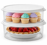 Evelots clear front packaging displaying two 11-inch carriers, showing convenience