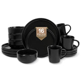 EWFEN front view of full 16-piece set showing cohesive matte black look and usability