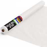 Exquisite front packaging showing full 40" x 300' roll and value