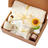 Eygcfy front packaging of Sending Sunshine set showing ready-to-gift presentation and ribbon