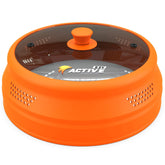 Ezy Active front view of tempered glass cover showing clear visibility and protection