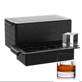 FDDBI front packaging of clear ice tray showing kit benefits and parts