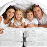 FeelAtHome front packaging showing complete bed bridge set and benefits
