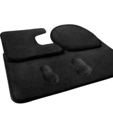 FEELSO front view of full mat set showing plush comfort and color