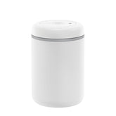Fellow Atmos front view in white showcasing airtight design and sleek look