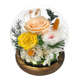 FIACO champagne rose front view showing elegant long-lasting gift