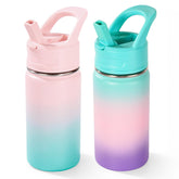 Fijinhom front view Aurora bottle showing playful finish and durable build benefit