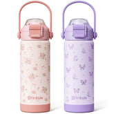 Fimibuke front view showing bottle design and kid-friendly colors for appeal