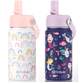 Fimibuke front packaging showing two 14oz bottles and included parts for easy gifting