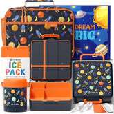 Fimibuke front view packed lunch bag showing storage and easy carry benefit