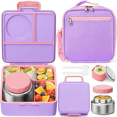 Fimibuke front view of full bento set and bag showing complete kit benefit