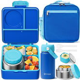 Fimibuke front view of complete set shows organized lunch solution