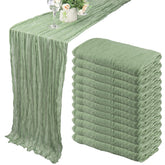 Fivenl sage green runners front pack showing all 12 pieces and value
