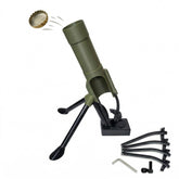 FKSWSQY mortar front view showing tall launcher and stable base for impressive display