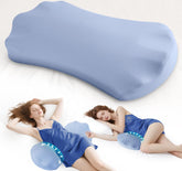 Fledano front view showing full lumbar pillow shape and immediate comfort