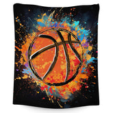 FLEXIMX front view showing basketball design and cozy finish