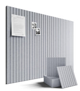 Fluxynara front packaging showing soft gray tiles and kit contents for quick setup